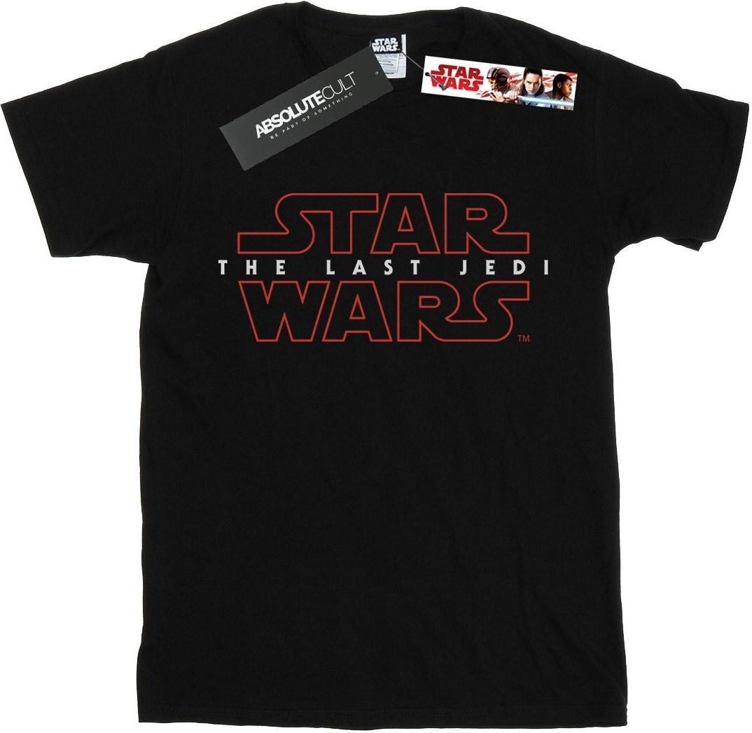 star wars t-shirt the last jedi boyfriend fit black xl