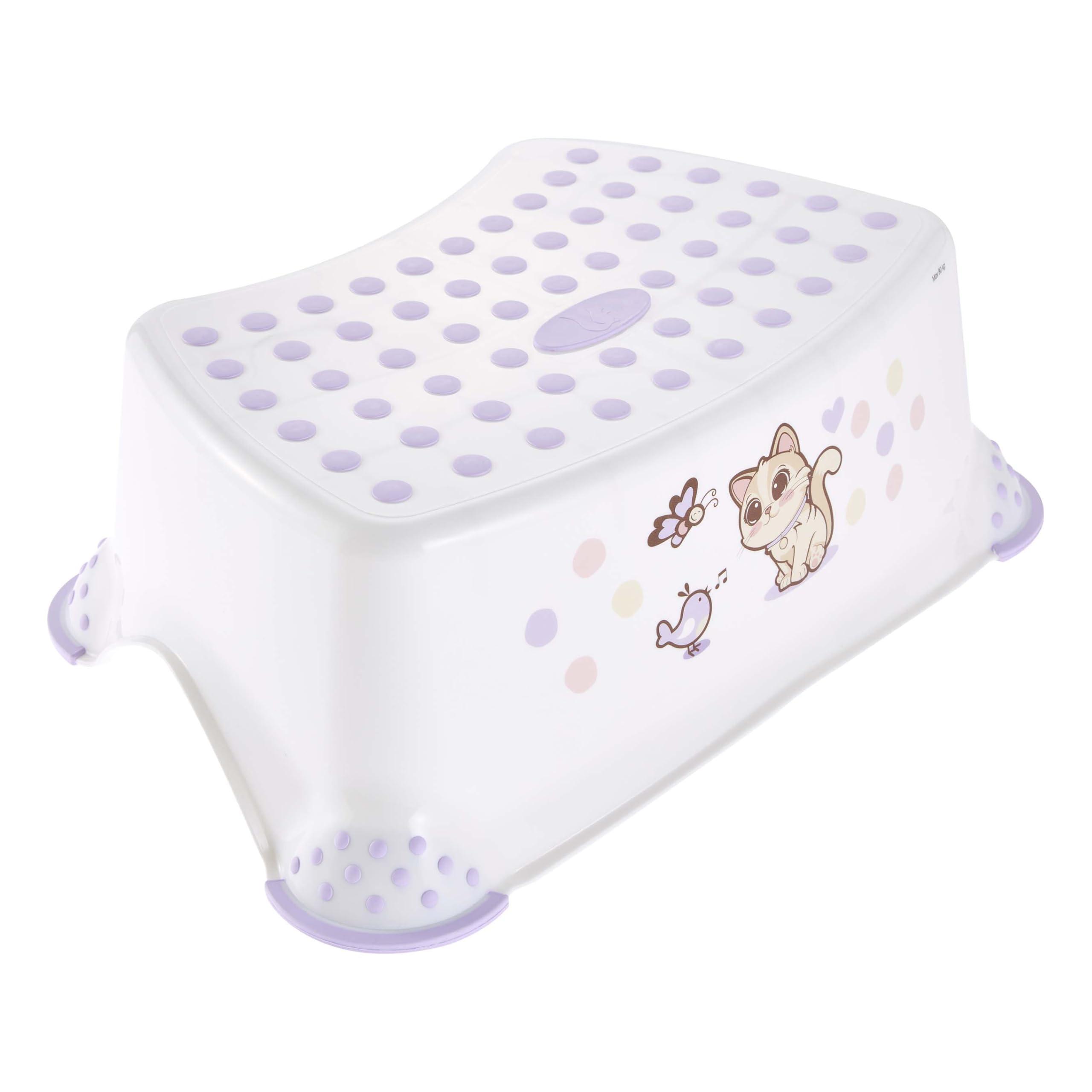 keeeper step stool tomek cats white 80kg