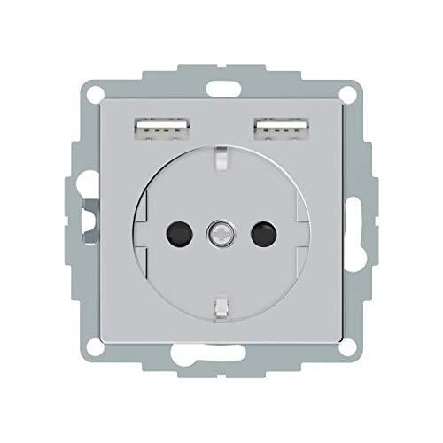 merten schuko socket meg2366-0460 usb charger