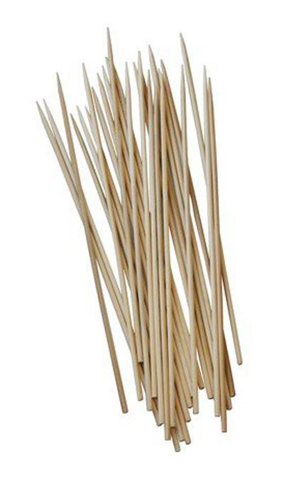 papstar skewers bamboo 200mm 200 pack