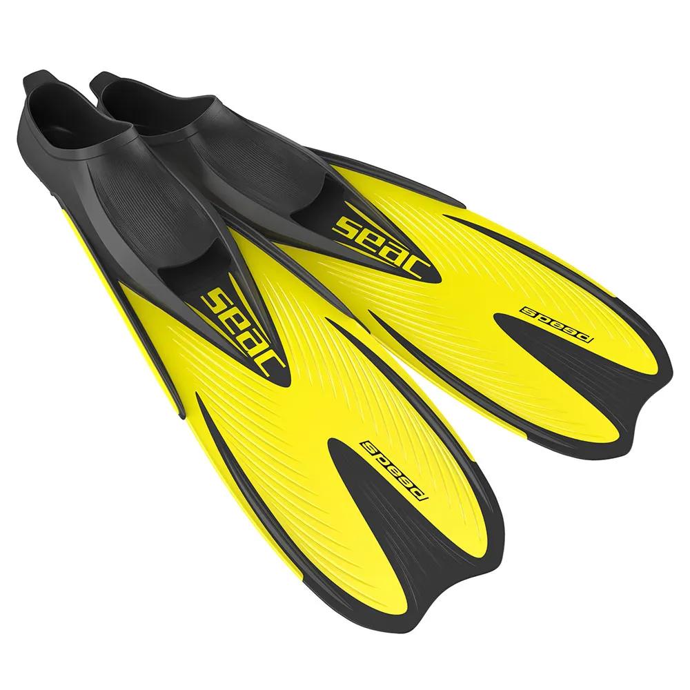 seac diving fins speed 34-35 yellow