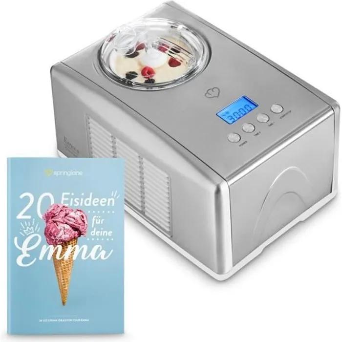 springlane ice cream machine emma 1.5l 150w