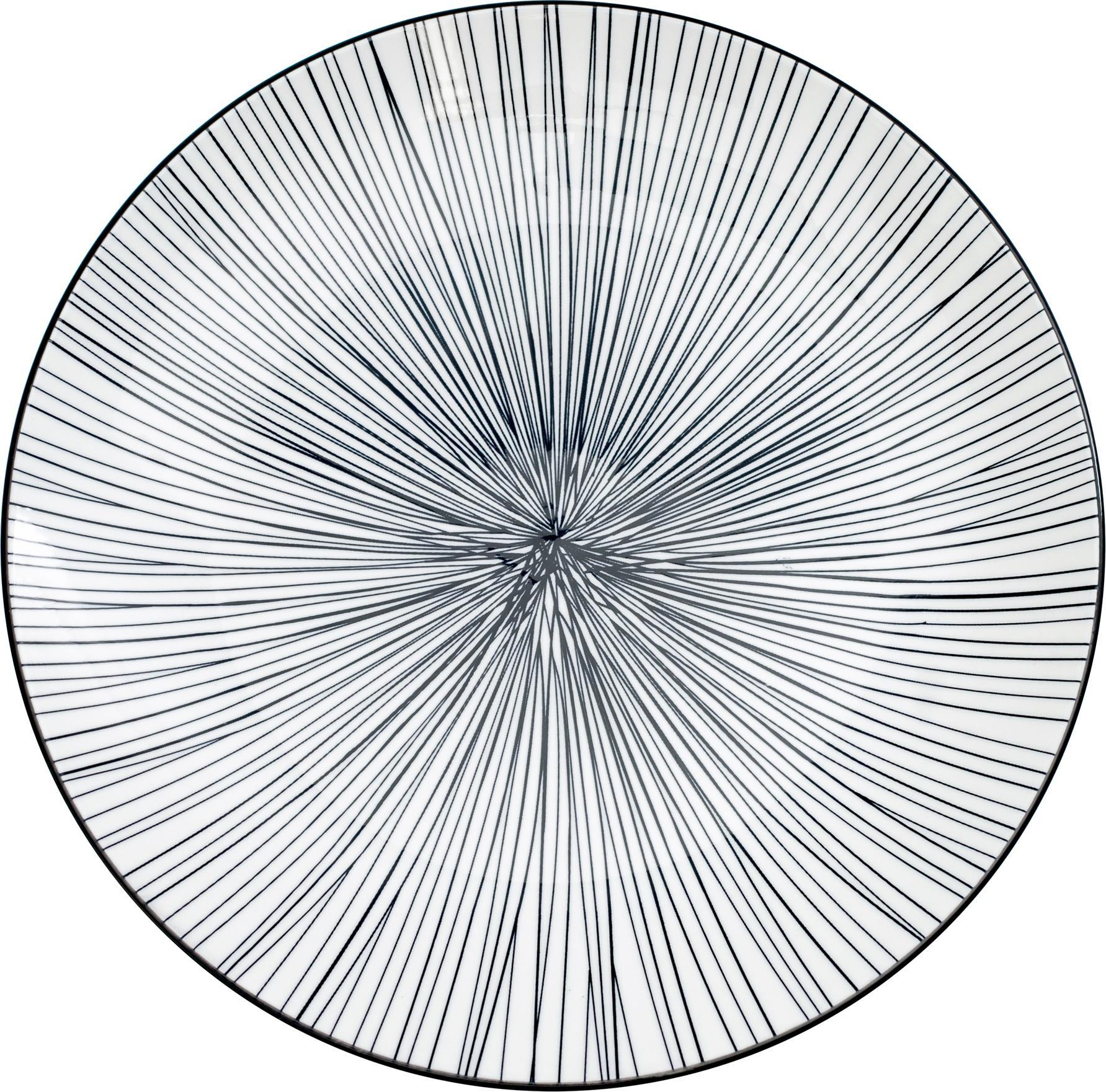 verlo plate wild flat 27cm zebra