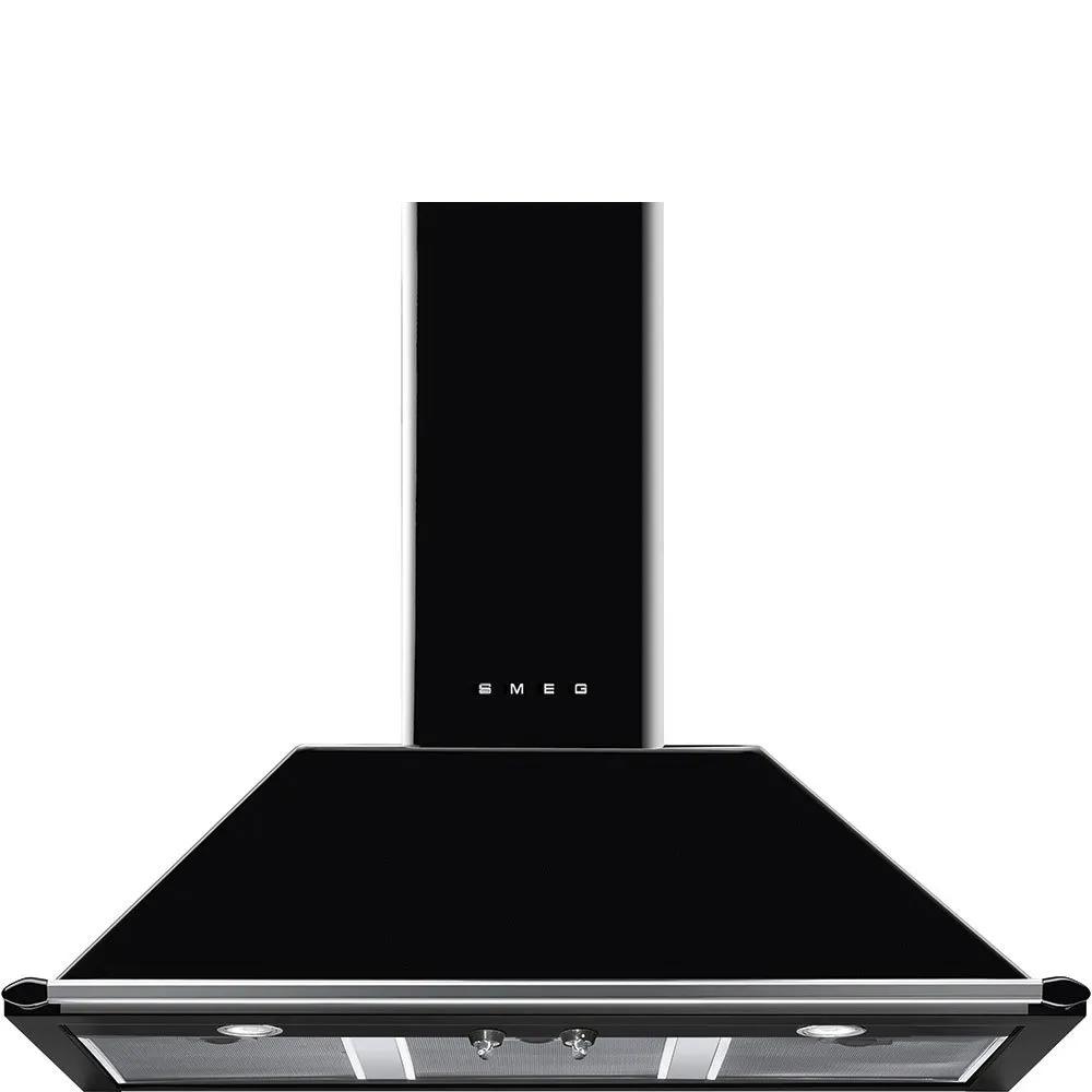 smeg decorative wall hood kt100ble 820m3/h
