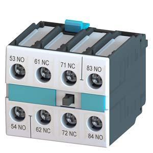 siemens auxiliary switch module 2no 2nc 1 pc