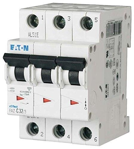 eaton circuit breaker faz-c0.5/3 0.5a 3p