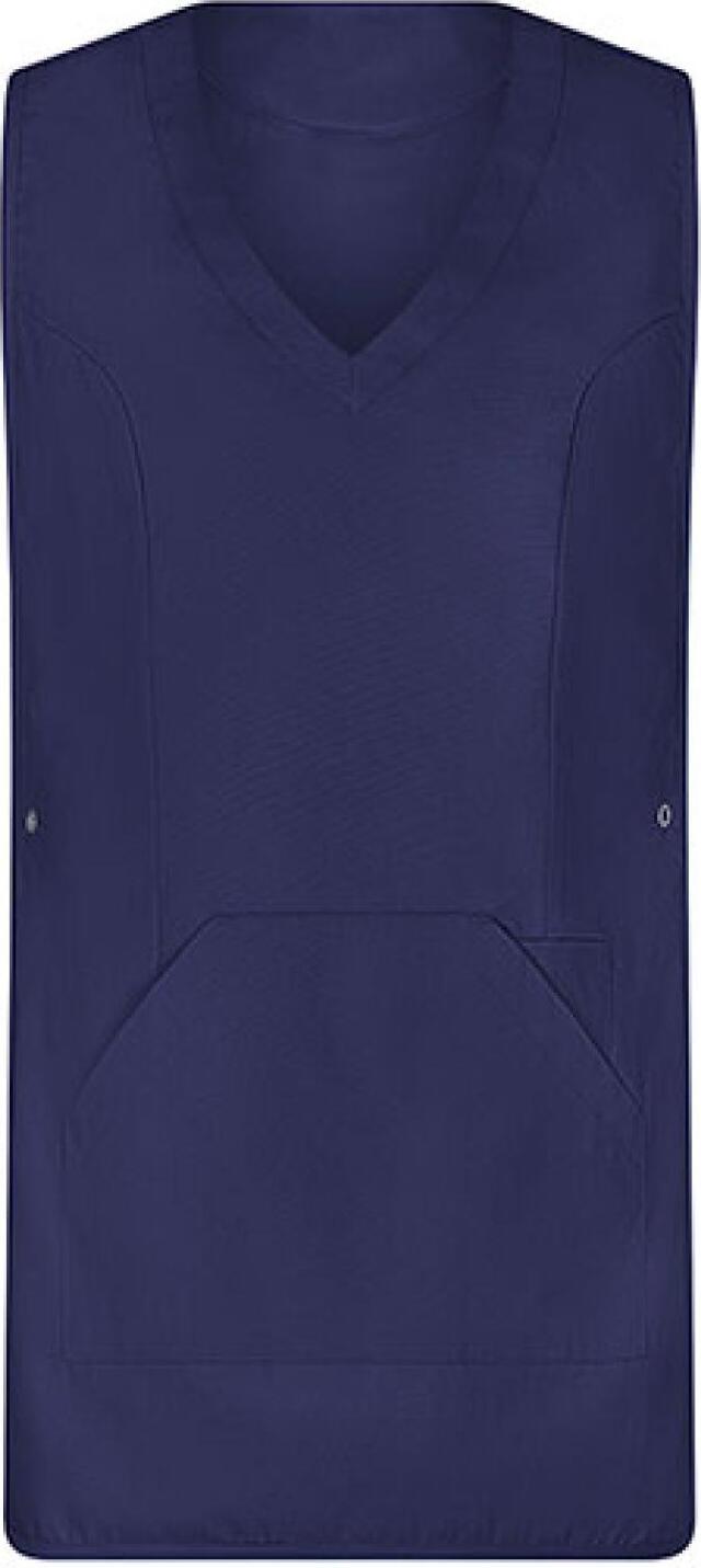exner apron throwover soft touch navy size i