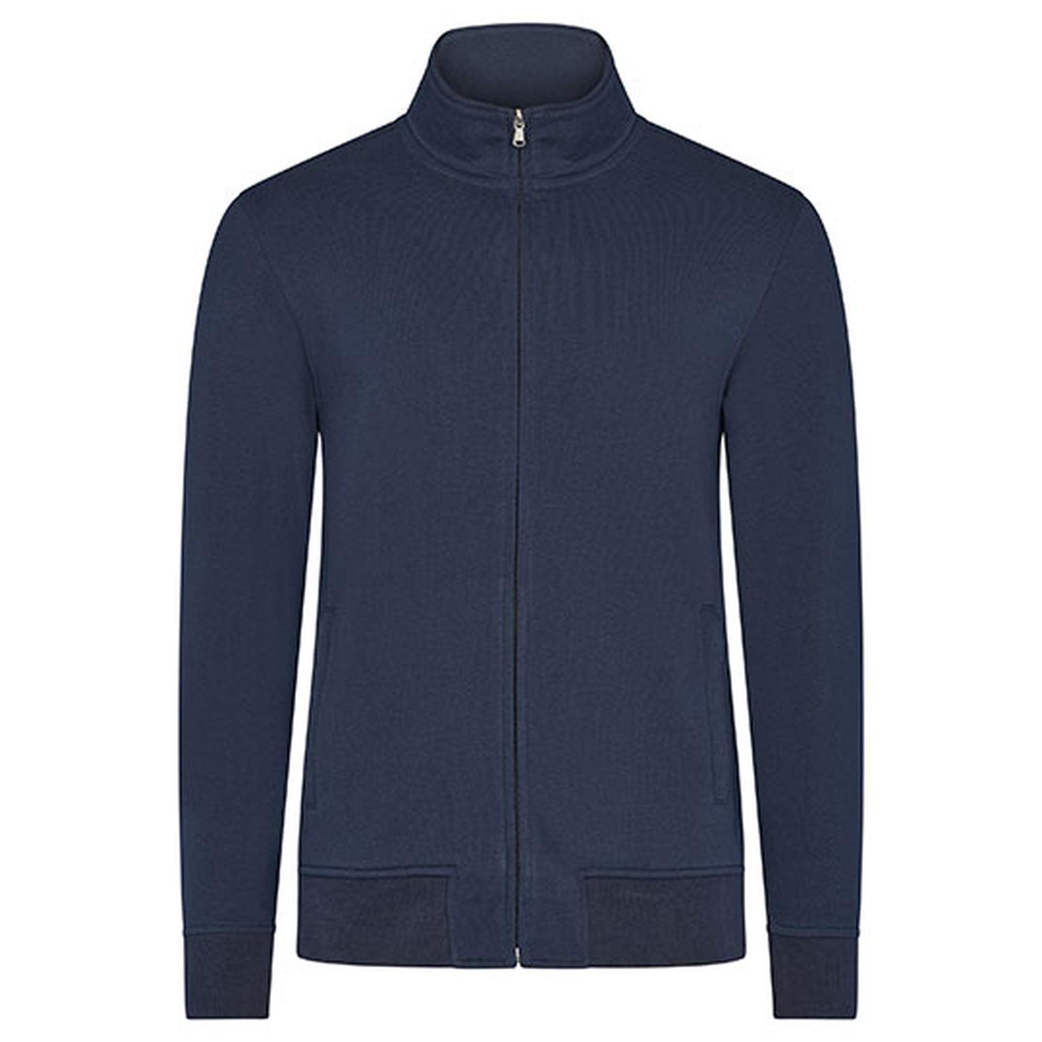 hrm sweat jacket premium full zip navy xl