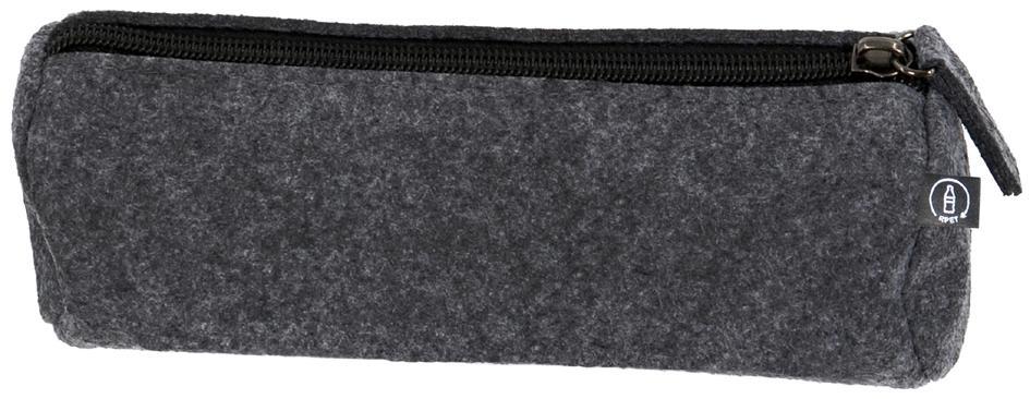 stop pencil case schlamper-rolle recycled pet felt dark gray 1 piece