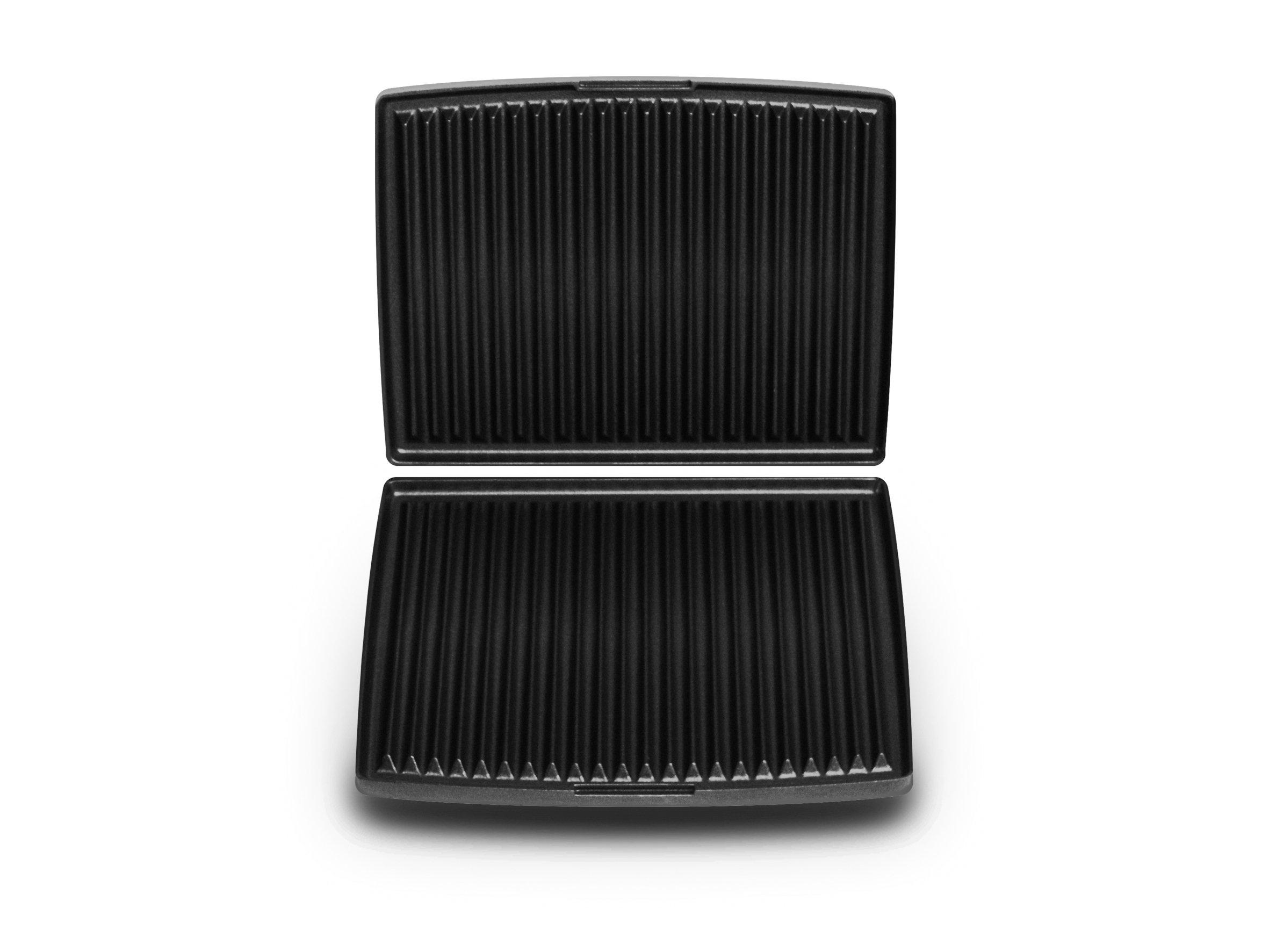 fritel grill plates 142358 aluminum 27.4x21.8 cm