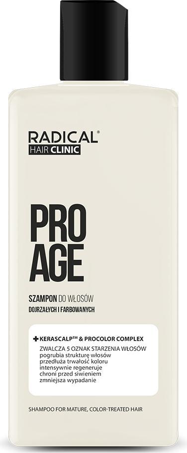 farmona hair shampoo radical hair clinic pro age kerascalp procolor complex 300 ml