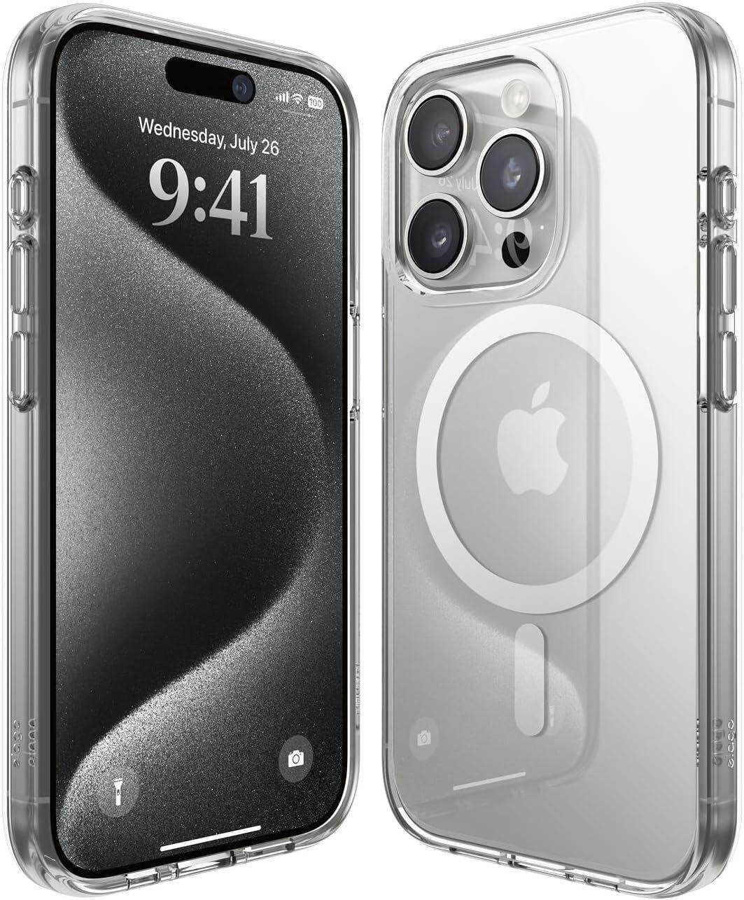 elago phone case magsafe hybrid clear iphone 15 pro