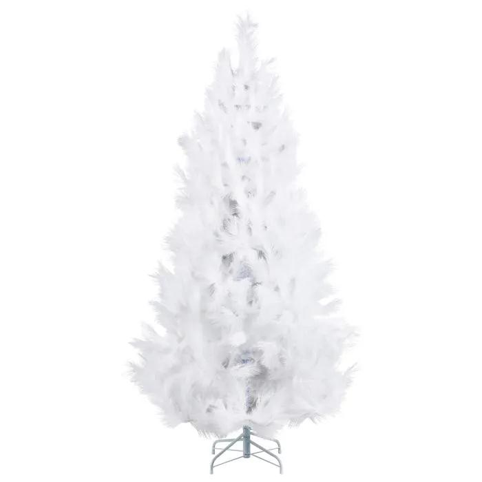 beliani artificial christmas tree talbot 180 cm white