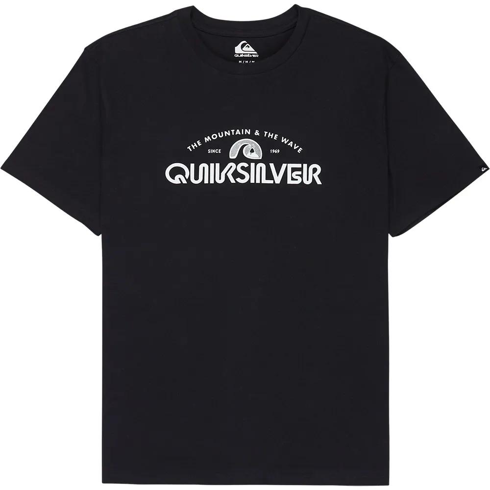 quiksilver t-shirt ev vista black s