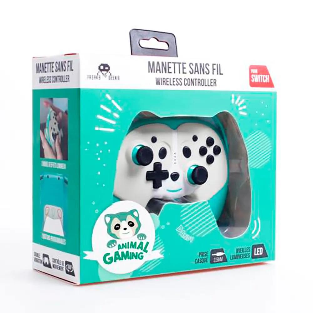 freaks and geeks wireless game controller pandy green