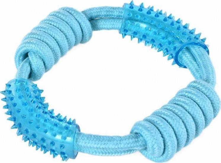 barry king dog toy rope tpr chew 18cm