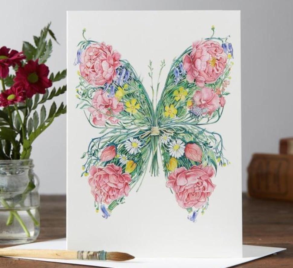 dm collection greeting card a063 b6 blank 1 pack