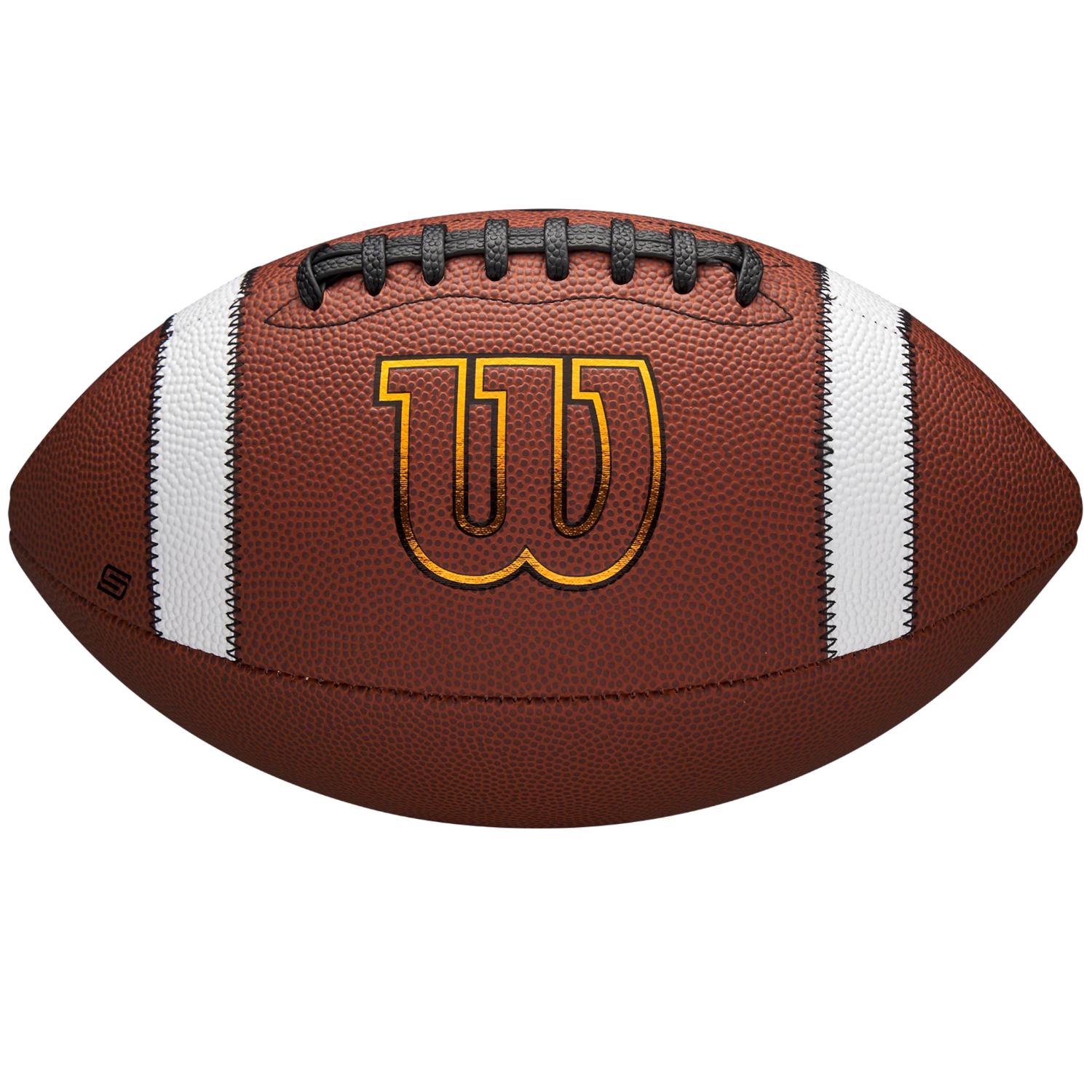 wilson football ball gst speedskin wf1006201xb brown size 9