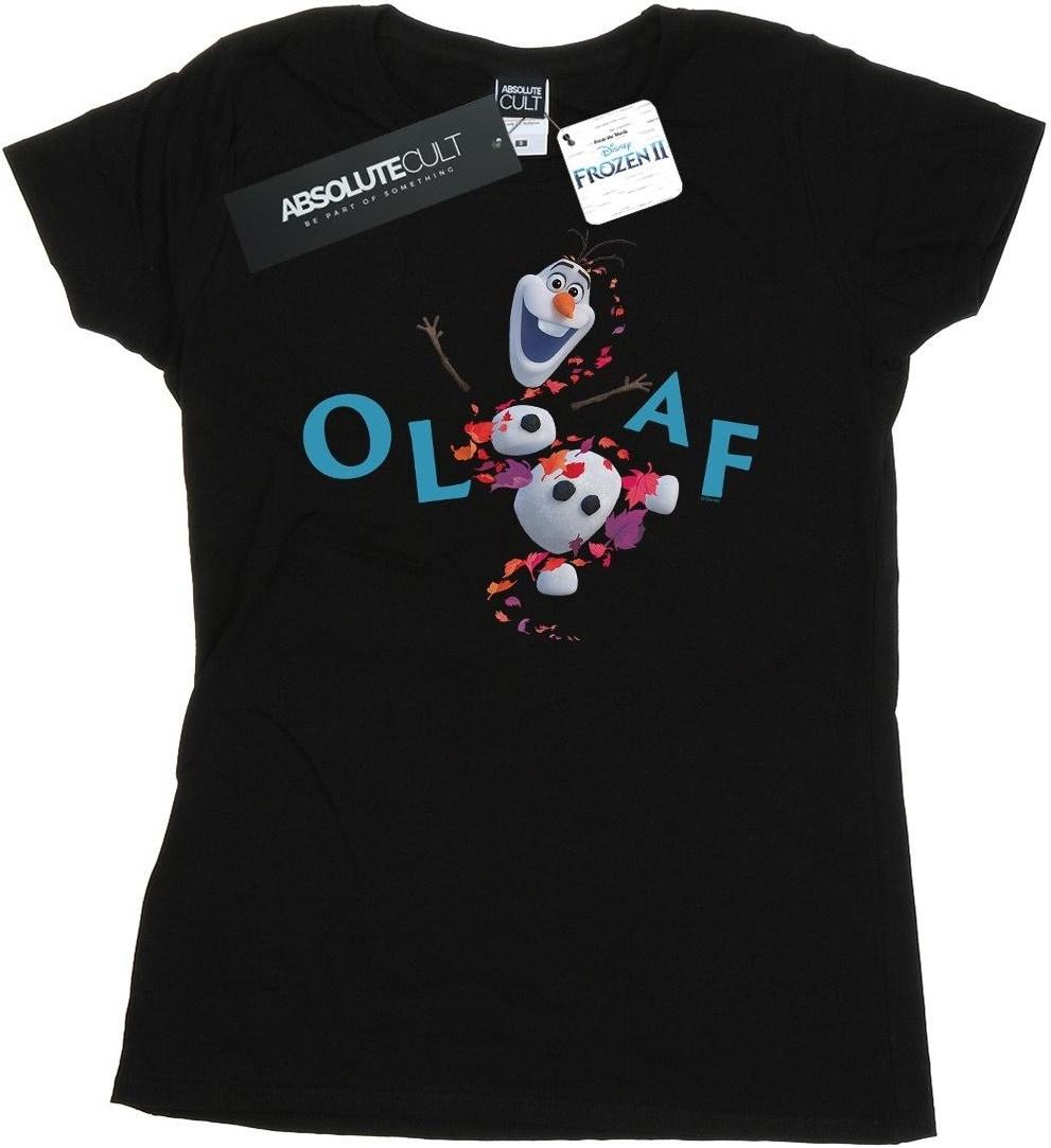 disney t-shirt frozen 2 olaf leaf jump cotton