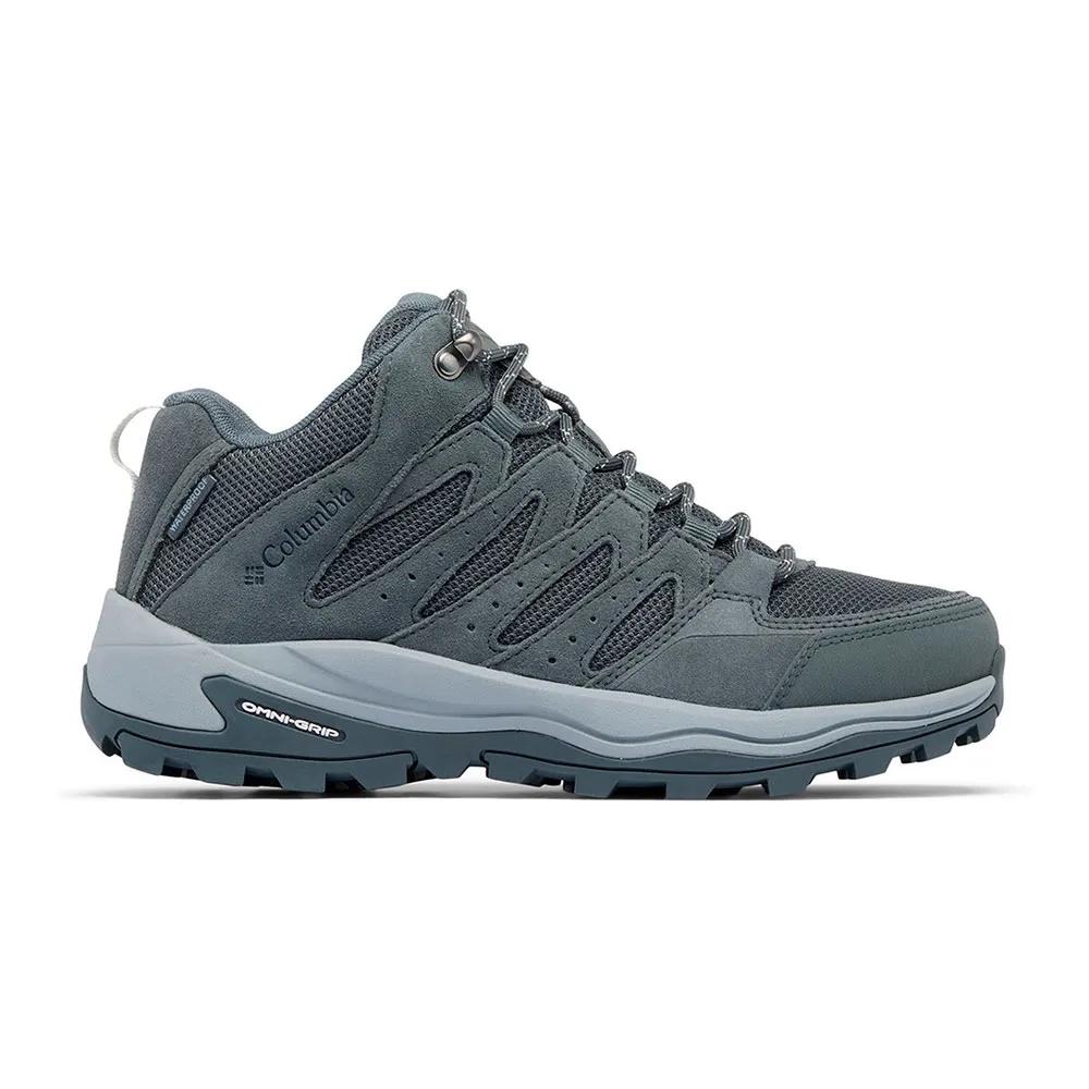 columbia hiking boots redmond iv mid waterproof grey 40.5 eu