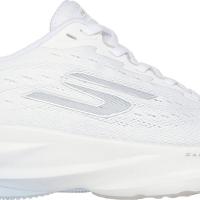 skechers running shoes slip-ins aero spark white/silver 40