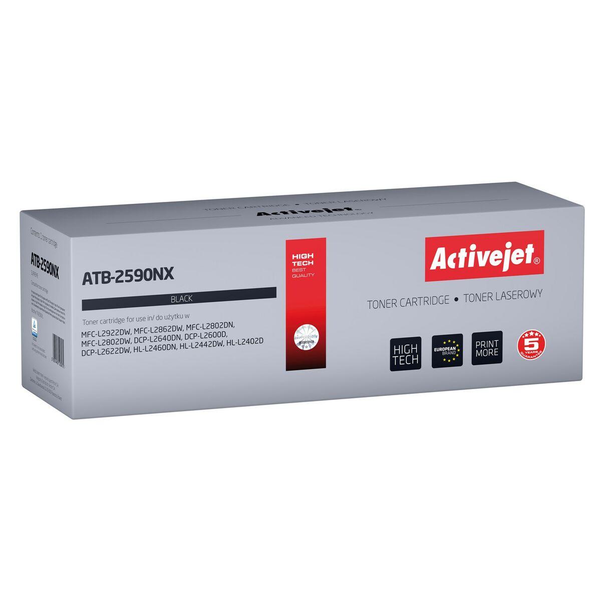 activejet toner atb-2590nx replacement brother tn2590xl 3000 pages