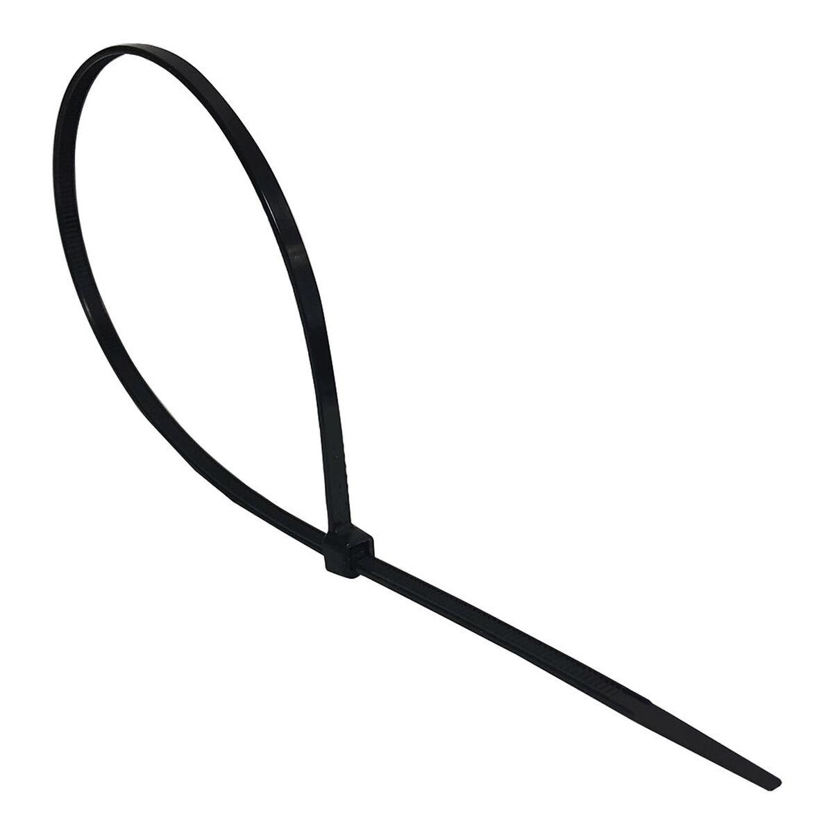 celo cable ties 4.8x300mm black 100 pack