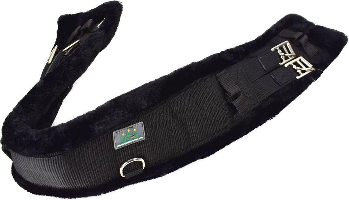 usg saddle girth nylon padded black 85cm