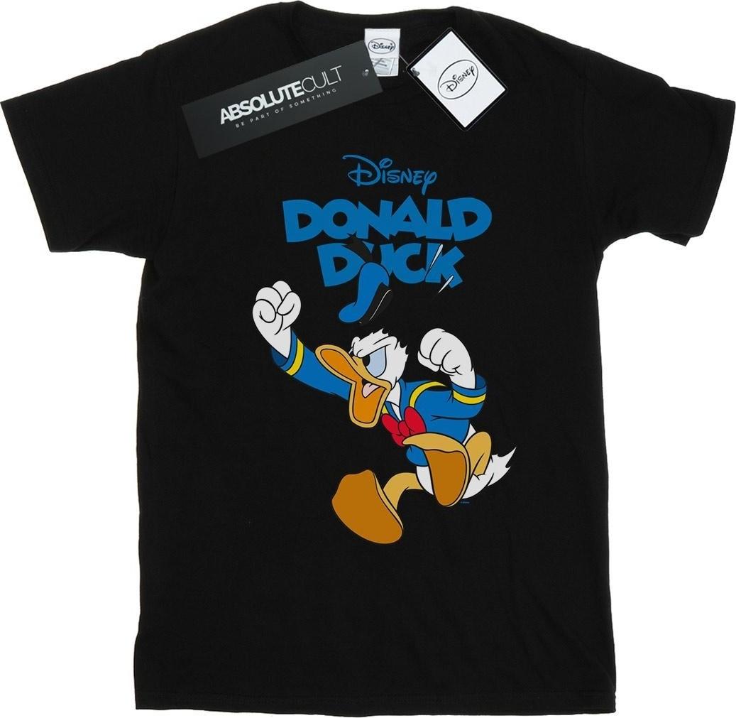 disney t-shirt furious donald black 3xl