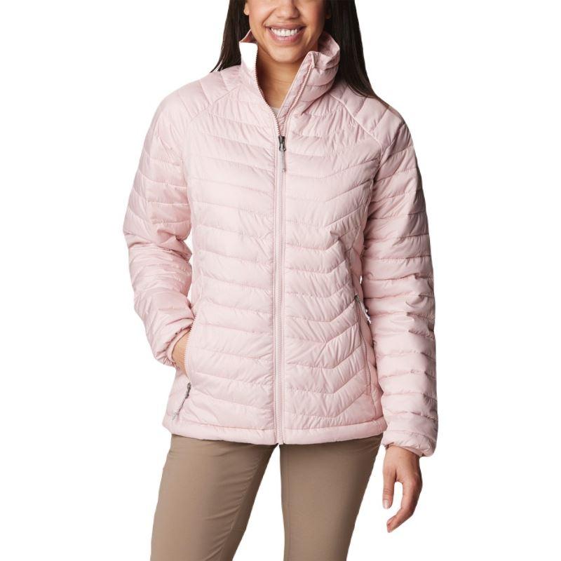 columbia jacket powder lite dusty pink s