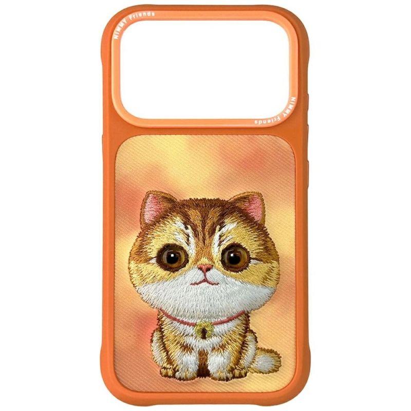 nimmy phone case big eyed pet 2.0 cat orange