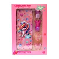 chlapu chlap skincare cosmetics set unicorns 2 nail polishes 2 hair clips