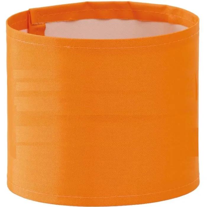 yoko captain's armband hi visibility orange l-xl
