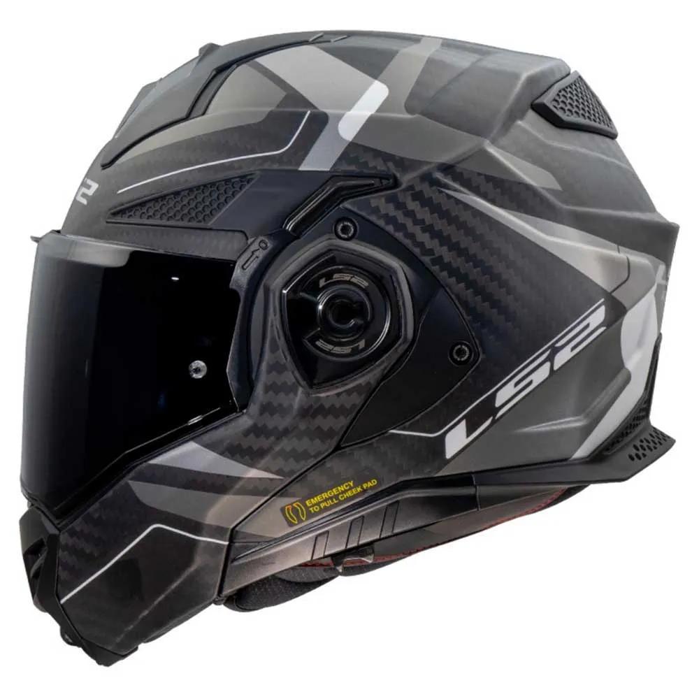 ls2 modular helmet ff901 advant x carbon horizon 2xl