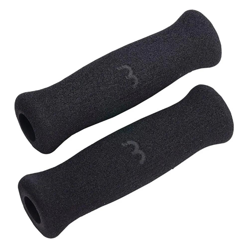 bbb handlebar grips foamwave black 128mm