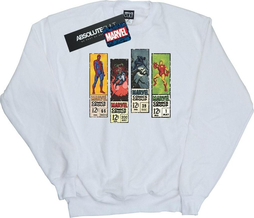 marvel sweatshirt comic strips xl