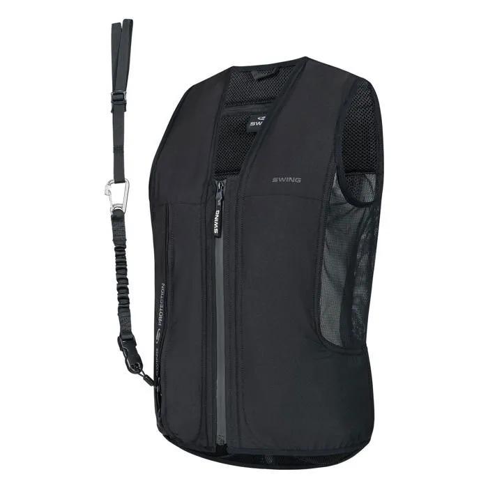swing protective vest p25 air black m