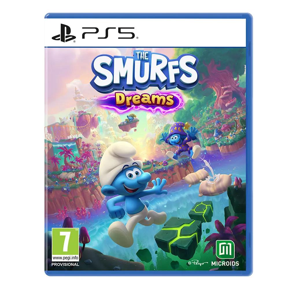 playstation video game smurfs dreams multicolore