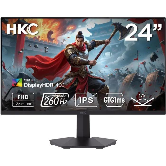 hkc gaming monitor g24h3d 240hz 24 inch