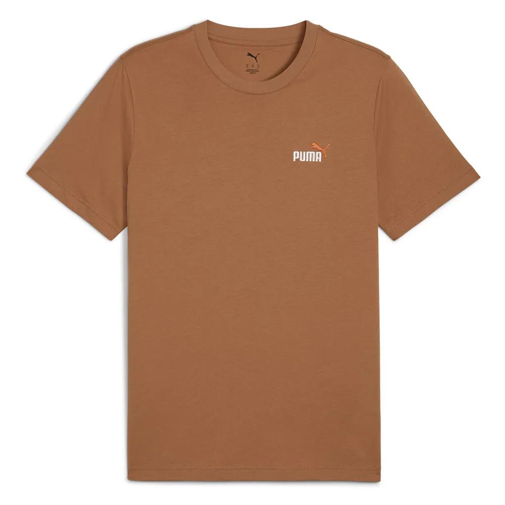 puma t-shirt n°1 logo brown xl