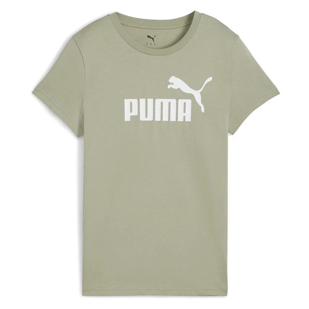 puma t-shirt ess no. 1 logo green xl