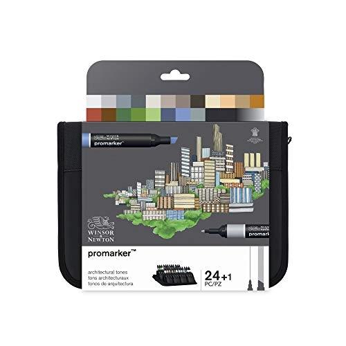 winsornewton marker set architecture 24 colors