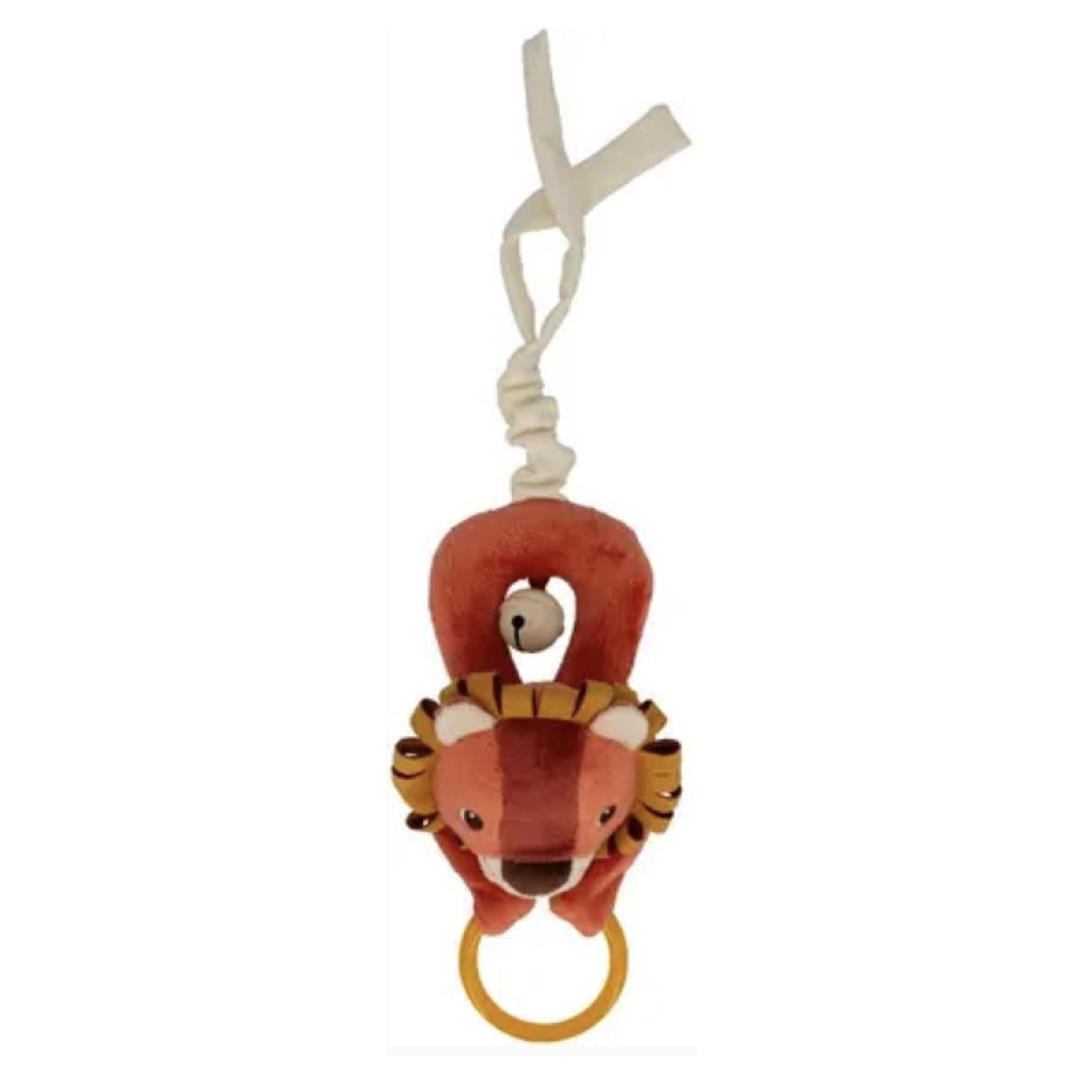 lilliputiens rattle jack the lion