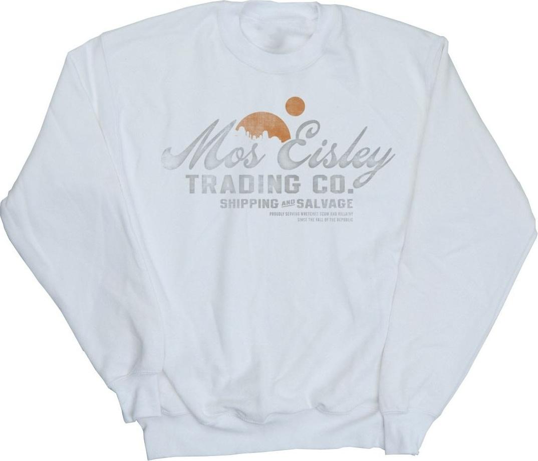 star wars sweatshirt mos eisley trading co xl white