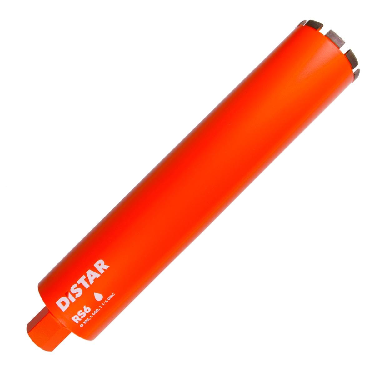 distar diamond core drill rs6 102mm x 450mm wet