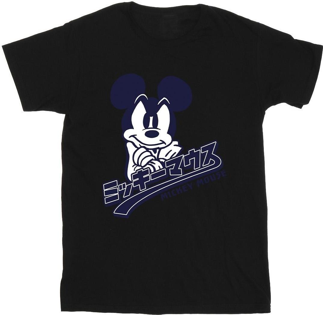 disney t-shirt mickey mouse japanese black