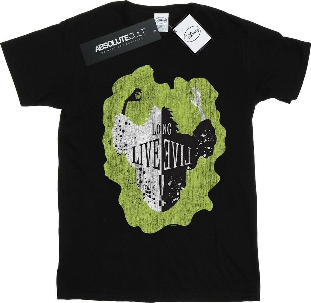 disney t-shirt the descendants long live black 3xl