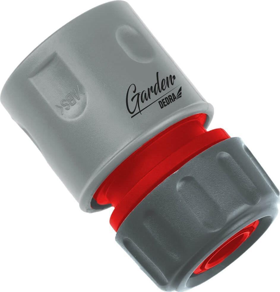 dedra hose connector 3/4 inch durable