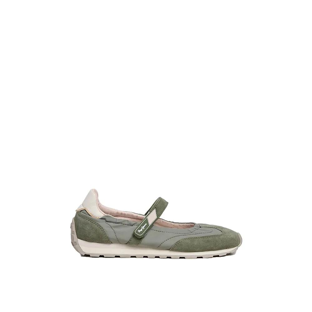 pepe jeans sneakers jane soft onyx green 40