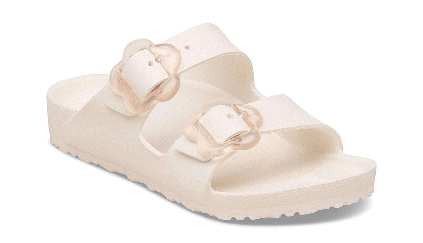 birkenstock sandals arizona flower eva narrow fit junior